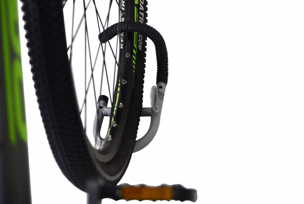 Suporte vertical para bicicleta com apoio p/ pneu