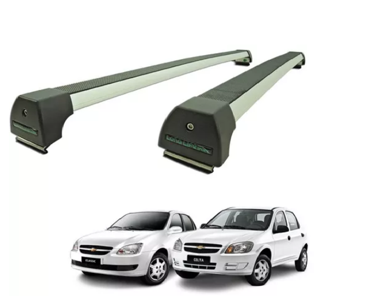 RACK CHEVROLET CORSA Hatch e Sedan 2/4 Portas (até 2003) / CLASSIC / PRISMA (até 2012) / CELTA 2/4 portas - fixados no friso	aaa